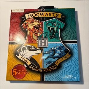 Hogwarts Crest Men's Sock Gift Set - Multicolor